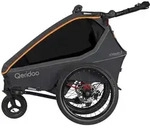 Qeridoo Kidgoo 2 Sport FIDLOCK Edition- Kinderfahrradanh&auml;nger f&uuml;r 2 Kinder,...