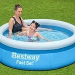 Bestway Fast Set Aufstellpool &Oslash; 183 x 51 cm | Kinderpool ohne Pumpe
