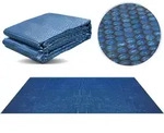 Miganeo Pool Solarfolie 600 x 400 cm rechteckig | schwarz/blau