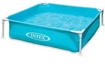 Intex Frame Pool Mini 122 x 122 x 30 cm blau