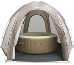 Steinbach Whirlpooldach 350 x 220 cm | f&uuml;r Whirlpools bis ca. &Oslash; 239 x 71 cm