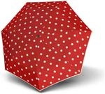 Knirps T.020 Small Manual - Taschenschirm Regenschirm (dot art red)
