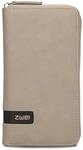 zwei Mademoiselle MW2 - Geldb&ouml;rse 15cc 20 cm (nubuk-cappuccino)