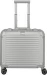 Travelite Next - 4-Rollen-Businesstrolley 45 cm (silber)