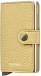 Secrid Miniwallet Pebble - Geldb&ouml;rse 6cc 10.2 cm RFID (butter yellow)