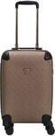 Guess Wilder 18 IN - 4-Rollen-Kabinentrolley 53 cm S (dark taupe logo)