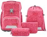 Step by Step Basis - Schulranzen Set 4tlg. (Pink Bubbles)
