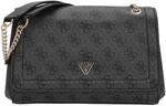 Guess Noelle II Convertible Xbody Flap - Umh&auml;ngetasche 24 cm (coal logo)