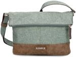zwei Olli OT6 - Schultertasche 20/29 cm (eucalyptus)