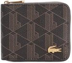 Lacoste The Blend Compact Zip Wallet - Geldb&ouml;rse 3cc 11 cm (mono slate black