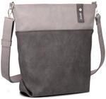 zwei Jana J12 - Schultertasche 33 cm (nubuk-stone)