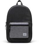 Herschel Settlement 23 - Rucksack 15" 45 cm (black crosshatch/black/raven crosshatch)