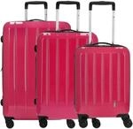 CHECK.IN London 2.0 Trolley-Set 3tlg. (pink)