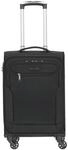D&N Travel Line 6804 - 4-Rollen-Kabinentrolley S 55 cm (schwarz)