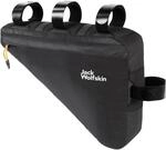 Jack Wolfskin Morobbia Triangle Bag - Rahmentasche (Bikepacking) 27 cm (flash black)