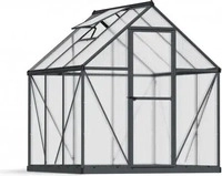 Palram - Canopia PA705898, Palram - Canopia Aluminium Gew&auml;chshaus Mythos 66 | Grau 
