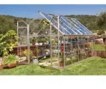 Palram - Canopia Aluminium Gew&auml;chshaus Panorama/Octave | Silber | 366x243x231...