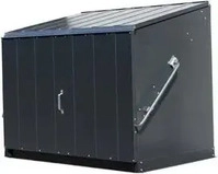 Trimetals TM11000, Trimetals Metall Ger&auml;tebox Fahrradgarage Stowaway | Anthrazit 
