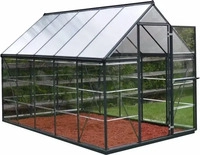 Palram - Canopia PA701619, Palram - Canopia Aluminium Gew&auml;chshaus Hybrid 610 |...