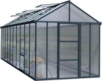 Palram - Canopia PA702210, Palram - Canopia Aluminium Gew&auml;chshaus Glory 410 