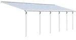 Palram - Canopia Aluminium Terrassen&uuml;berdachung Olympia | Wei&szlig; | 295x860x305 cm -