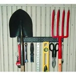 Lifetime Werkzeugleiste f&uuml;r Kunststoff Ger&auml;tehaus 2er Set | Anthrazit | 41 cm -