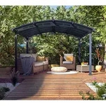Palram - Canopia Aluminium Pavillon Tucson 4300 | anthrazit | 435x359x242 cm -