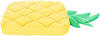 Westmann ZHOL1510, Westmann Stoff Schwimminsel Ananas | Gelb | 68x130x13 cm