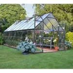 Palram - Canopia Aluminium Gew&auml;chshaus Balance 816 | Anthrazit | 487x244x229 cm -