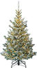Evergreen Künstlicher Weihnachtsbaum Nobilis Kiefer | Inkl. LEDs | Grün | ...