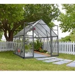 Palram - Canopia Aluminium Gew&auml;chshaus Balance 812 | Anthrazit | 367x244x229...