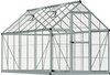 Palram - Canopia Aluminium Gewächshaus Harmony 6x14 | Silber | 424x185x208 cm