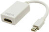 Logilink Mini DisplayPort 1.1a zu HDMI Adapter 15cm, weiß