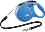 flexi New Classic Seil-Leine M 8m - blau