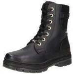Tom Tailor Schn&uuml;r Boots Damen schwarz