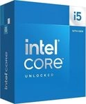 Intel Core i5-14600K - 6C+8c/20T, 3.50-5.30GHz, boxed ohne K&uuml;hler