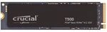 Crucial T500 SSD 1TB M.2 2280 PCIe Gen4 NVMe Internes Solid-State-Module