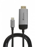 VERBATIM USB-C&trade; zu HDMI ADAPTER - USB 3.1 GEN 1 / HDMI 1.5M Kabel