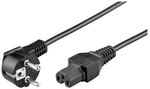 Goobay Warmger&auml;te Anschlusskabel, 2m, Schwarz