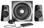 TRUST Tytan 2.1 Subwoofer Speaker Set, schwarz