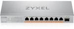 Zyxel XMG-108HP Unmanaged Switch 8x 2.5G Ethernet (PoE++, max. 100W), 1x 10G SFP+
