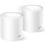 TP-Link Deco X10 WiFi 6 Mesh System, 2er Set AX1500 Dual-Band, 2x Gigabit Ethernet
