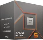 AMD Ryzen 5 8400F Prozessor - 6C/12T, 4.20-4.70GHz, boxed ohne K&uuml;hler