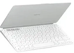 LOGITECH Keys-To-Go 2 f&uuml;r iPad, iPhone, Mac und Apple TV kabellose Tastatur Hellgrau