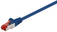 Goobay 0,5m CAT 6 Patchkabel, S/FTP (PiMF), blau