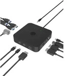 Icy Box USB Type-C zu 3x HDMI 2.0 LAN 4x USB 3.2 Gen 1 2x USB 3.2 Gen 2
