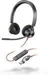 Poly Blackwire 3320 STEREO MS USB-C +USB-C/A ADAPTER
