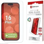 DISPLEX Real Glasschutzfolie + Handyh&uuml;lle f&uuml;r iPhone 16 Plus