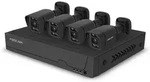 Foscam FNA108E-B4-2T Video-&Uuml;berwachungssystem Schwarz 4x 4K PoE Bullet Kamera,...