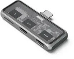 Satechi USB-C PD Mobile XR Hub & MicroSD Card Reader space grey